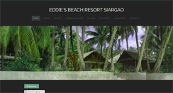 Desktop Screenshot of eddiesbeachresortsiargao.com